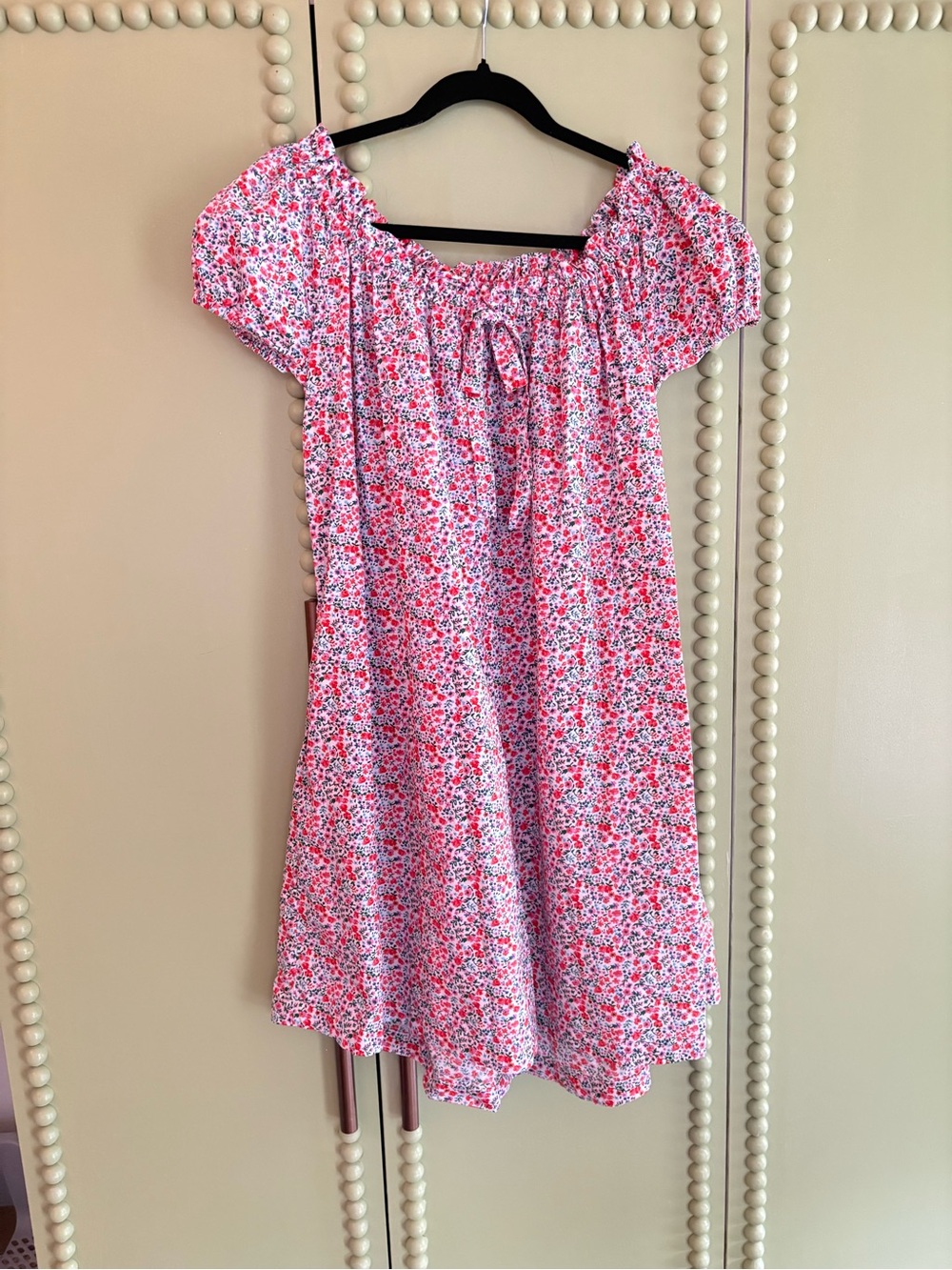 Piyama Off-Shoulder Dress